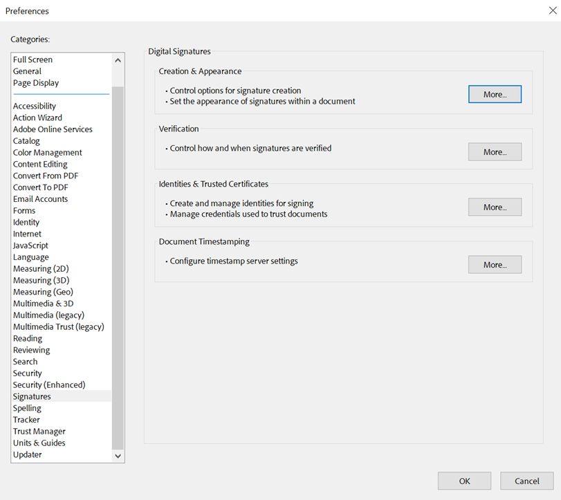 تعيين-تفضيلات-التوقيع