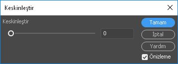 Dreamweaver'da görüntüleri keskinleştirme