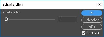 Bilder in Dreamweaver scharf stellen