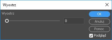 Wyostrzanie obrazów w programie Dreamweaver