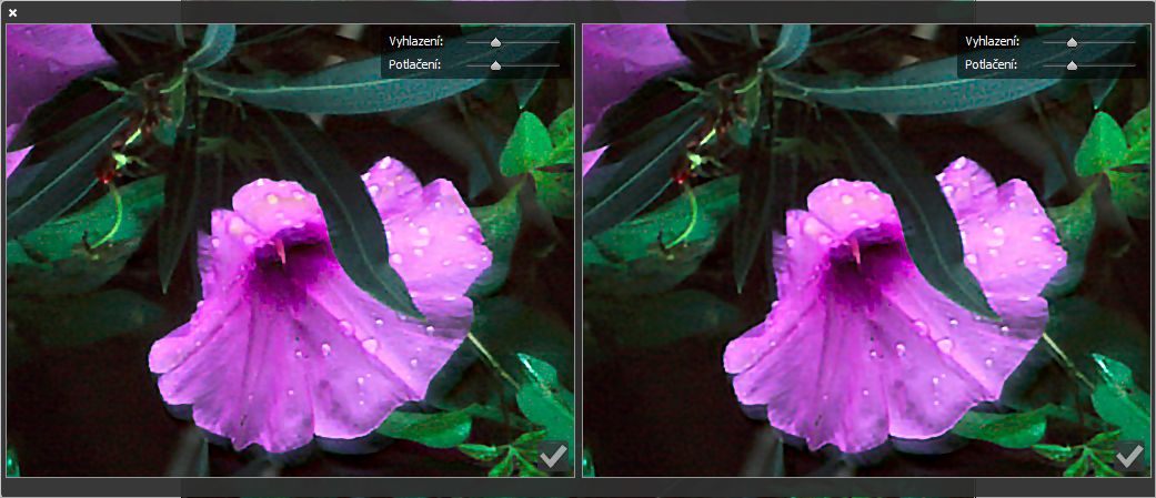 Vylepšení uživatelského rozhraní pro redukci chvění fotoaparátu – Photoshop