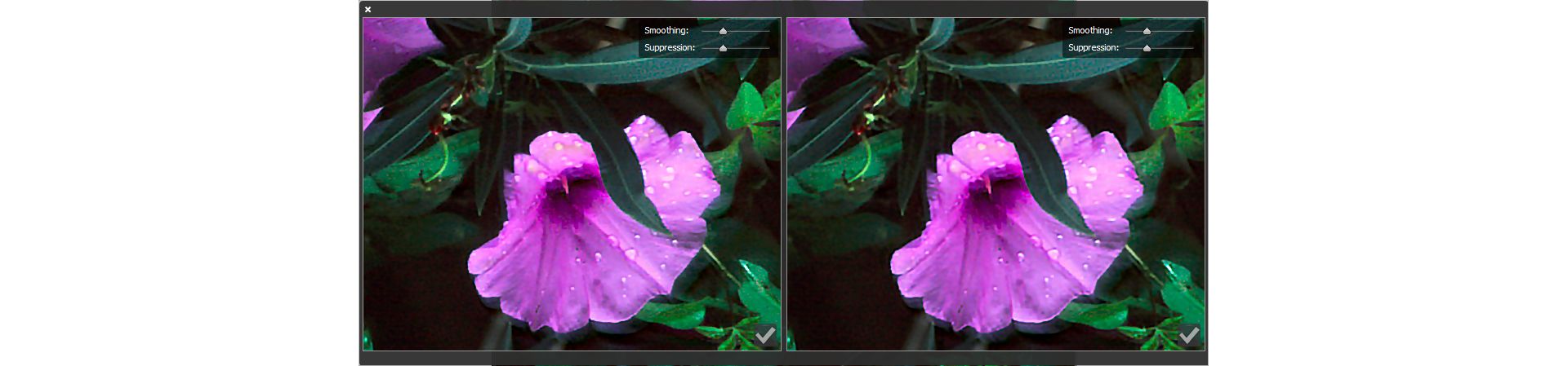 Photoshop Camera shake reduction UI improvements