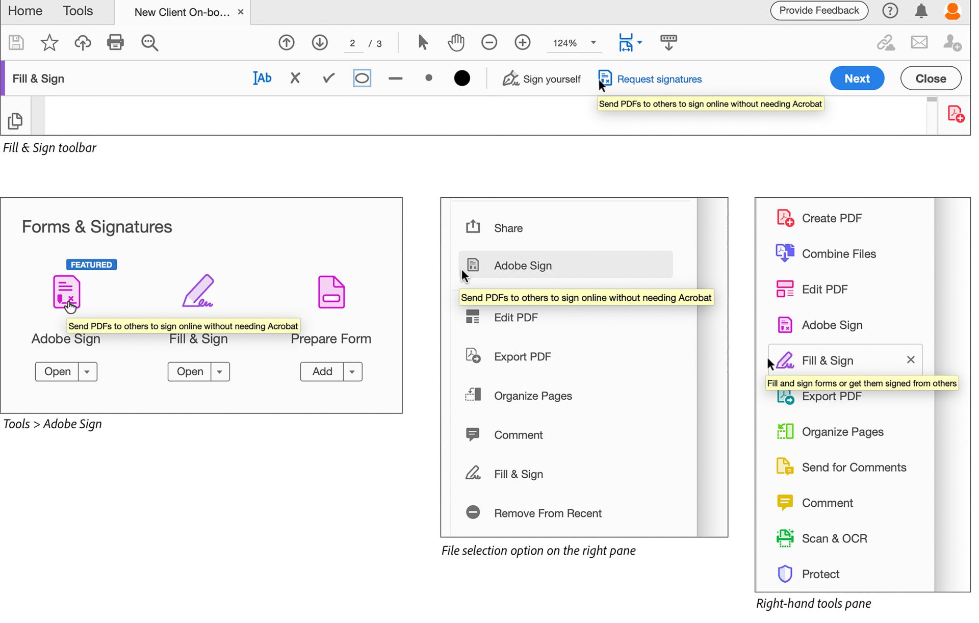 وصف جديد لأداة Sign