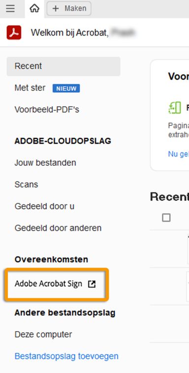 De tool Ondertekenen heeft een andere naam gekregen