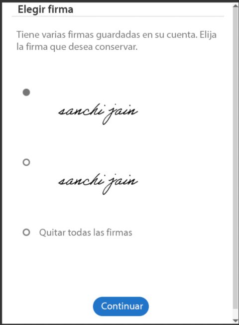 Sincronizar firmas en todos los dispositivos