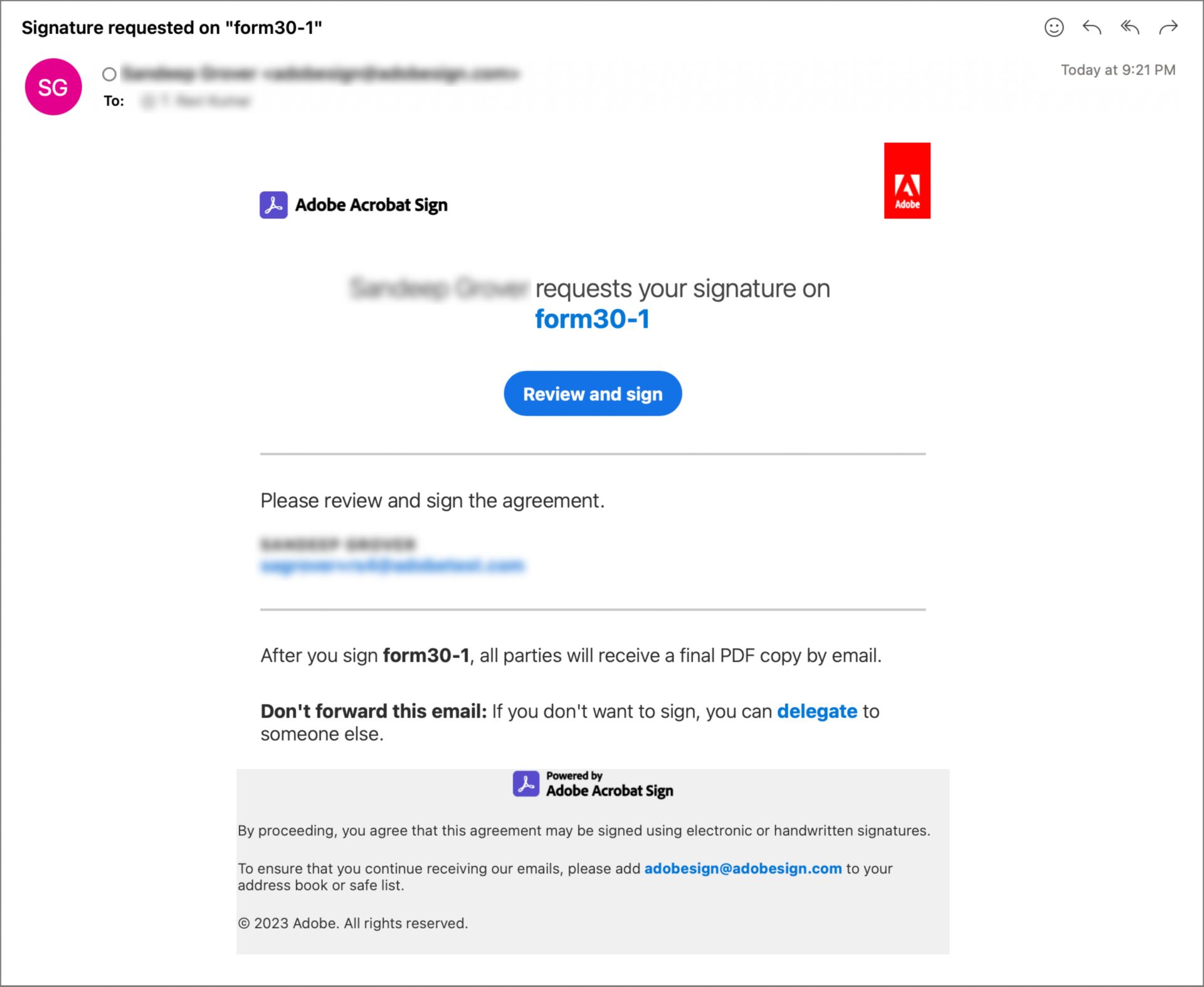 Інтерфейс підписання