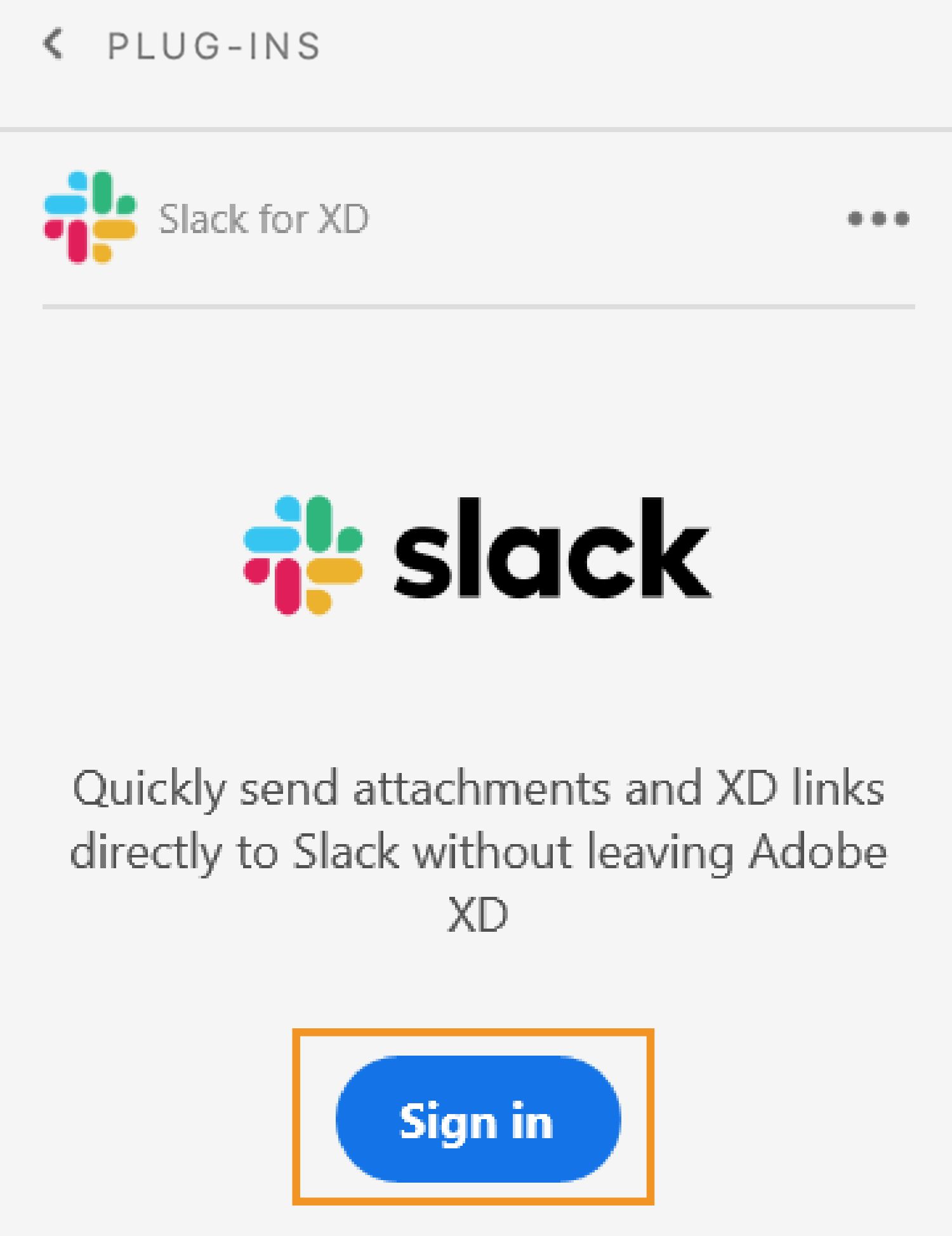 Logon no Slack