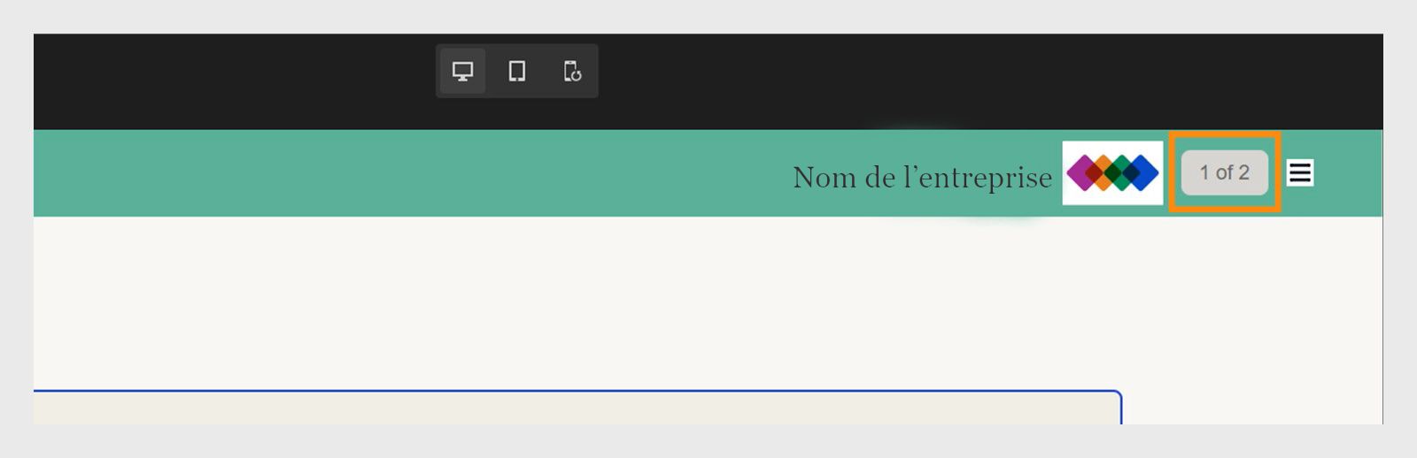 Aperçu du nombre de diapositives