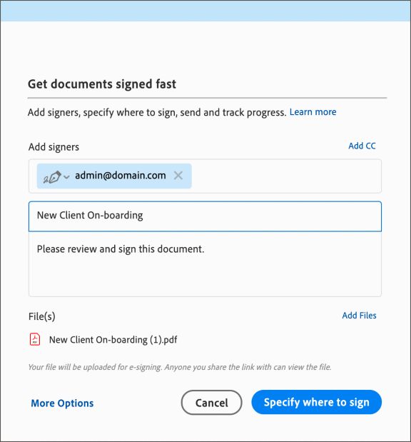 Додати одержувачів