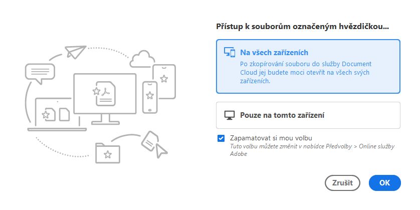 První označení souboru hvězdičkou
