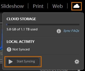 Iniciar sincronización