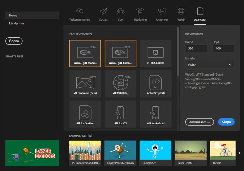 WebGL-glTF-dokumenttyp