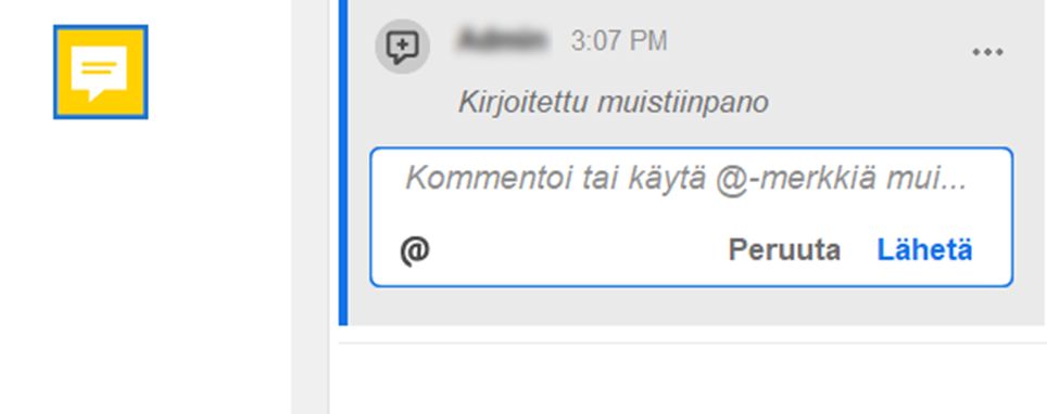 Lisää kommentti Acrobatissa