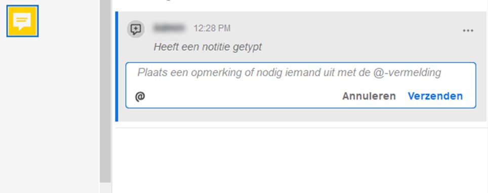 Een opmerking toevoegen in Acrobat