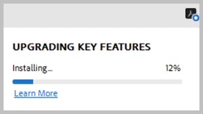 شريط التقدم عالق أثناء تثبيت Acrobat