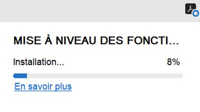 Barre de progression bloquée lors de l’installation d’Acrobat