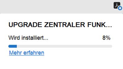 Fortschrittsbalken hängt während der Installation von Acrobat fest