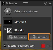 Subtrair da máscara