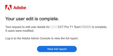 Sikeres CCT-Pro kiadás áttelepítési e-mailes értesítés