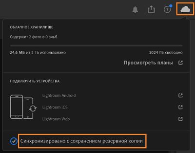 Состояние синхронизации