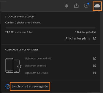 État de la synchronisation