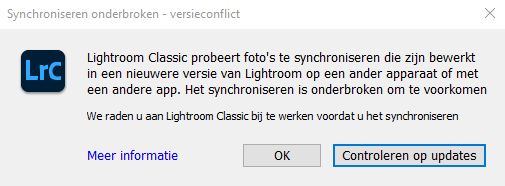 Synchroniseren gepauzeerd