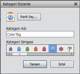 Anahtar Sözcük Kategorisini Düzenleme