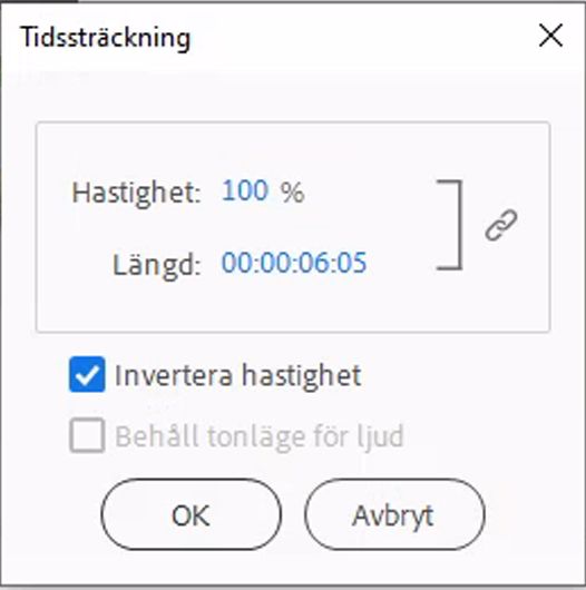 Tidssträckning