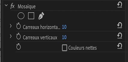 Outils Plume, Ellipse, Rectangle
