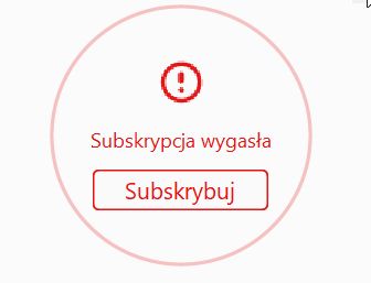 Błąd wygaśnięcia wersji próbnej