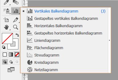Erstellen verschiedener Diagrammtypen in Illustrator