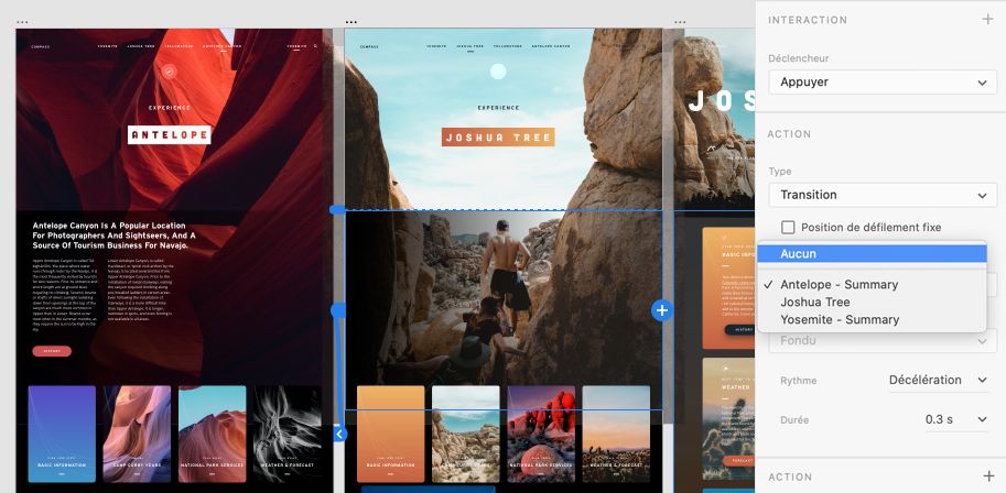 Dissociation de plans de travail