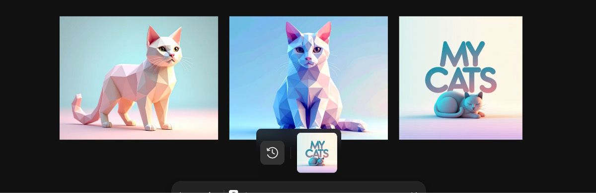 Obraz wygenerowany przy użyciu ustawienia predefiniowanego Utwórz logo z użyciem Ideogram 3.0.