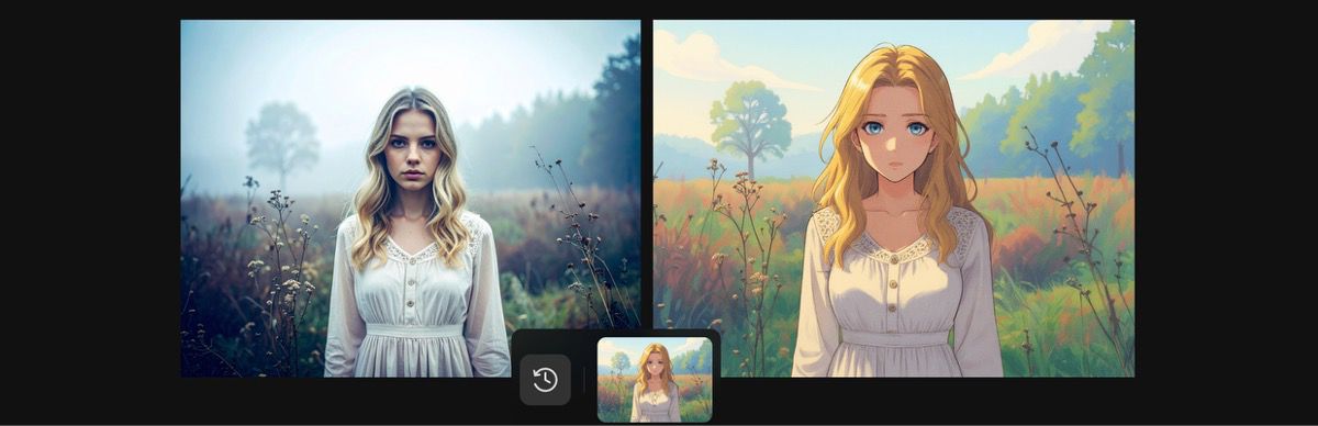 Obraz wygenerowany przy użyciu ustawienia predefiniowanego Kreskówka autorstwa FLUX Kontext Max.