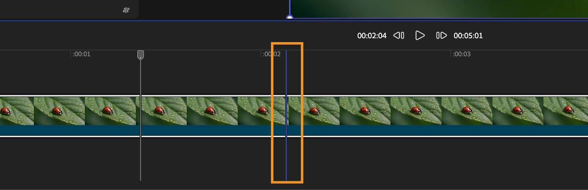 The skimmer tool is used in the timeline to preview video frames by simply hovering over any point, allowing for quick visual access without moving the playhead.