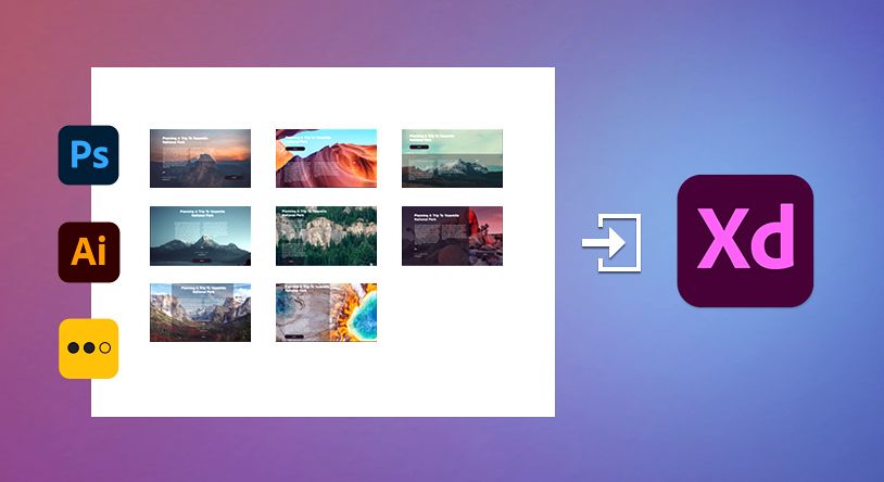 Photoshop と Illustrator の既存のアートボードの使用