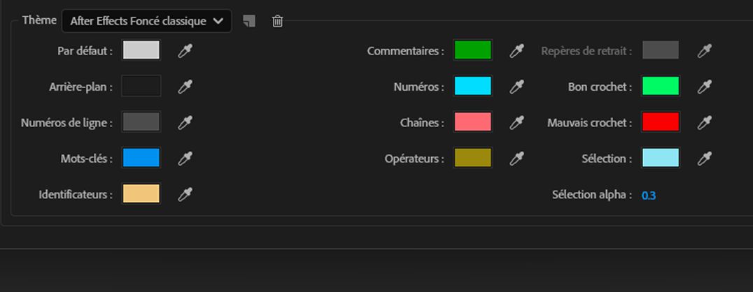 Personnalisation de la mise en surbrillance de la syntaxe 