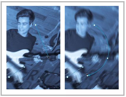 Photoshop: ejemplo de desenfoque de trazado