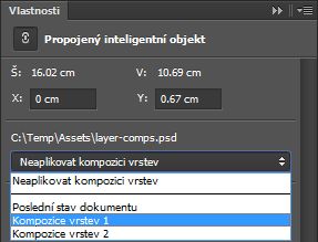 Photoshop – Kompozice vrstev v inteligentních objektech