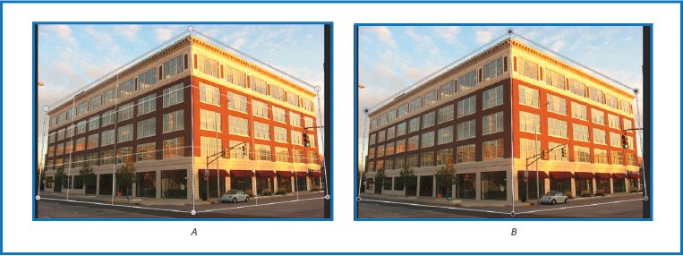 Distorção de perspectiva do Photoshop