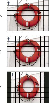 Photoshop Pixel and frame aspect ratio examples