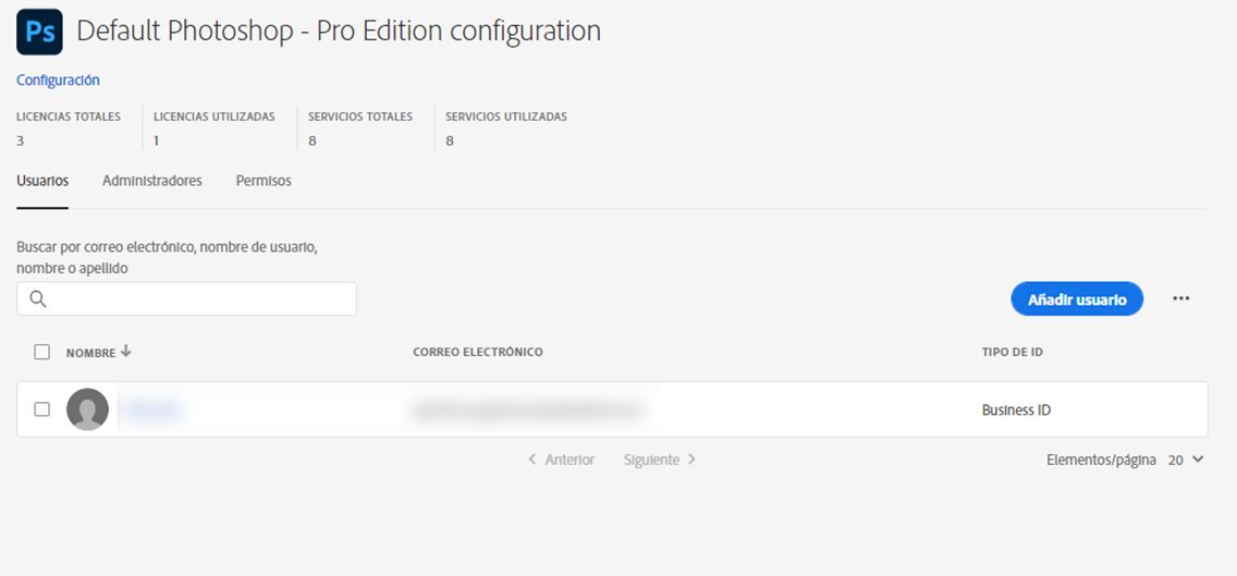 Verificar el derecho del usuario
