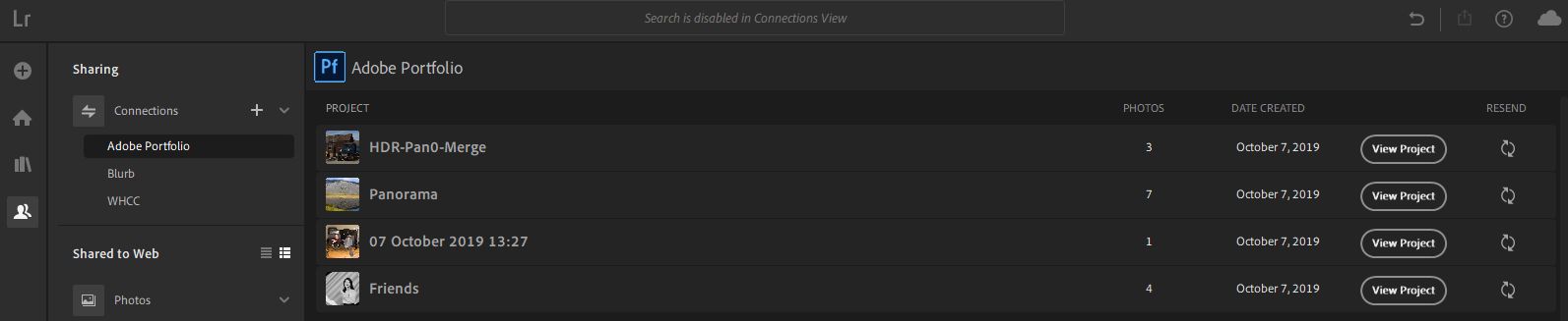 Anzeigen des Projekts