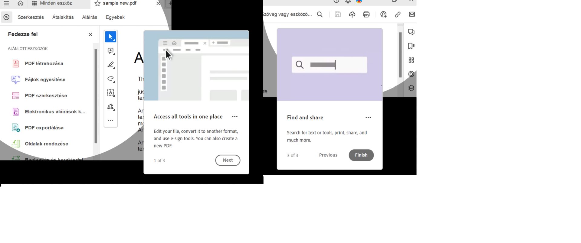 Megtekintő – bevezető bemutató