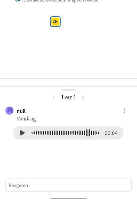 Wijzig of verwijder stemcommentaren.