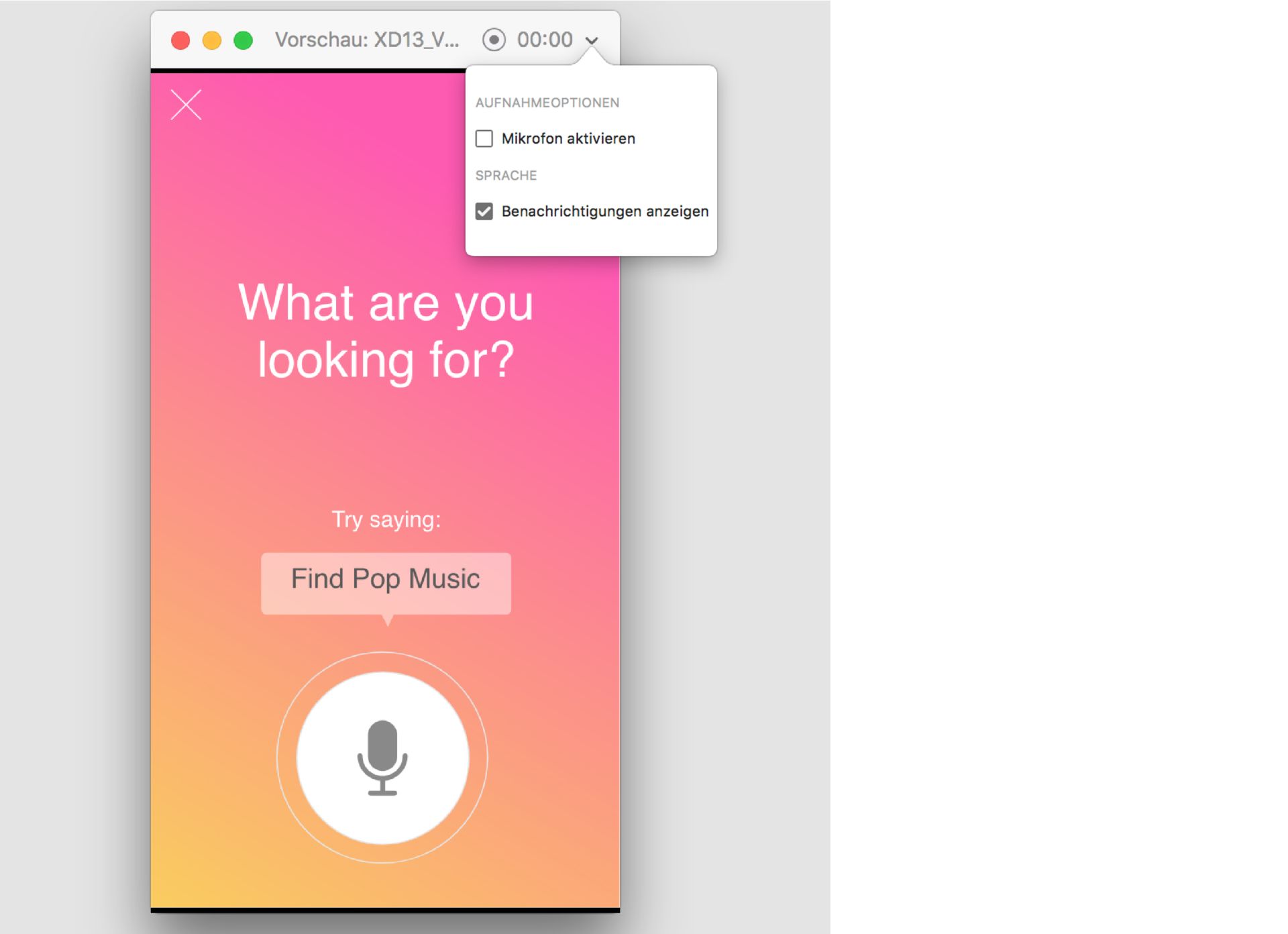 Benachrichtigungen anzeigen
