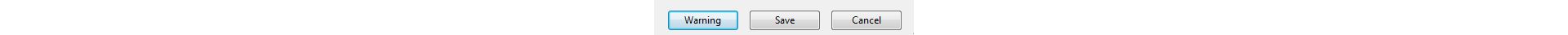 Photoshop Warning button