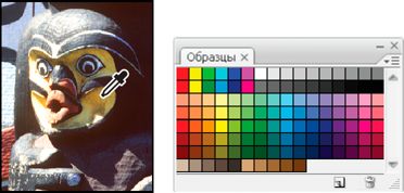 Photoshop: панель «Образцы»