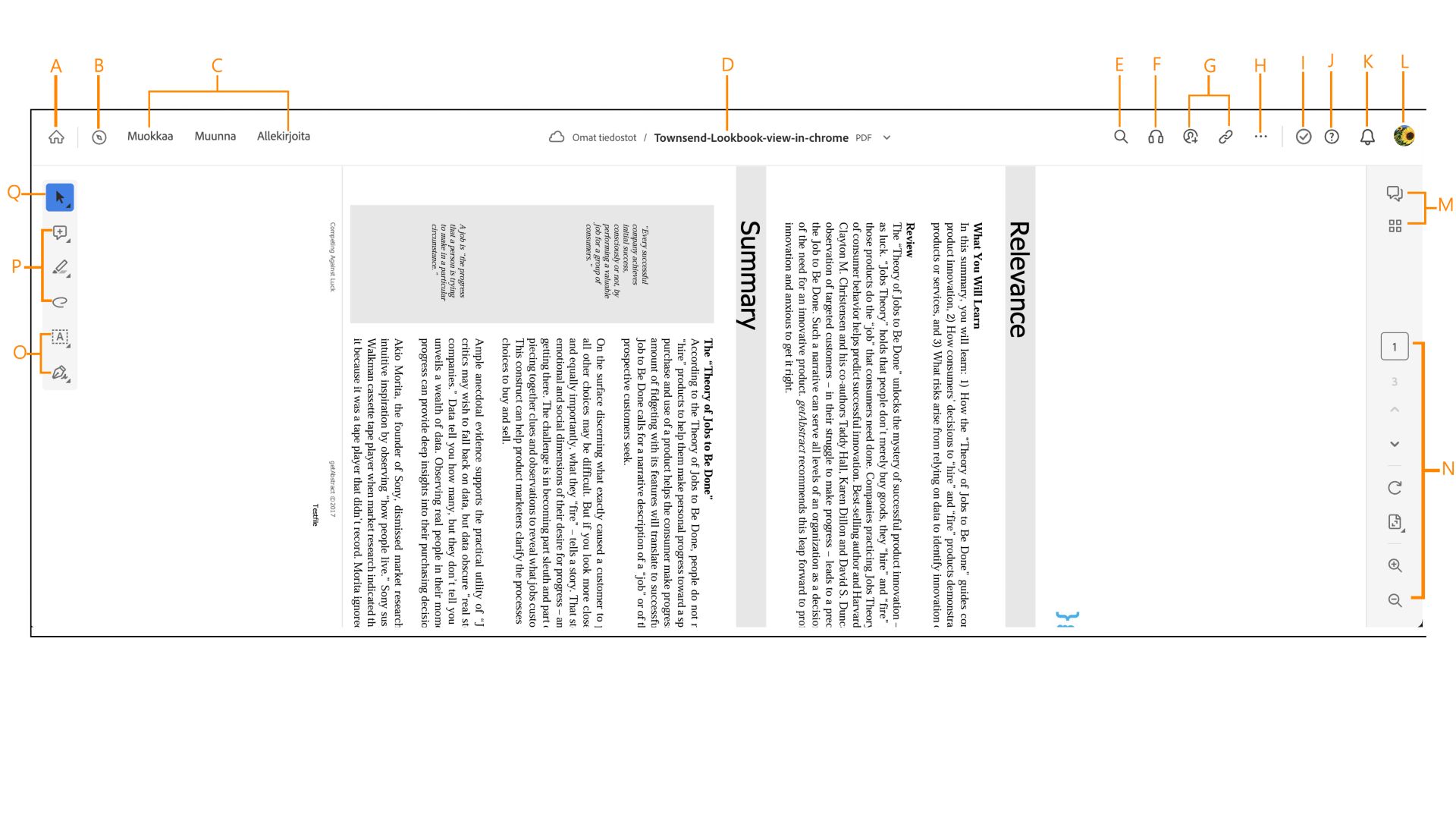 Moderni PDF-tiedostojen katselukokemus