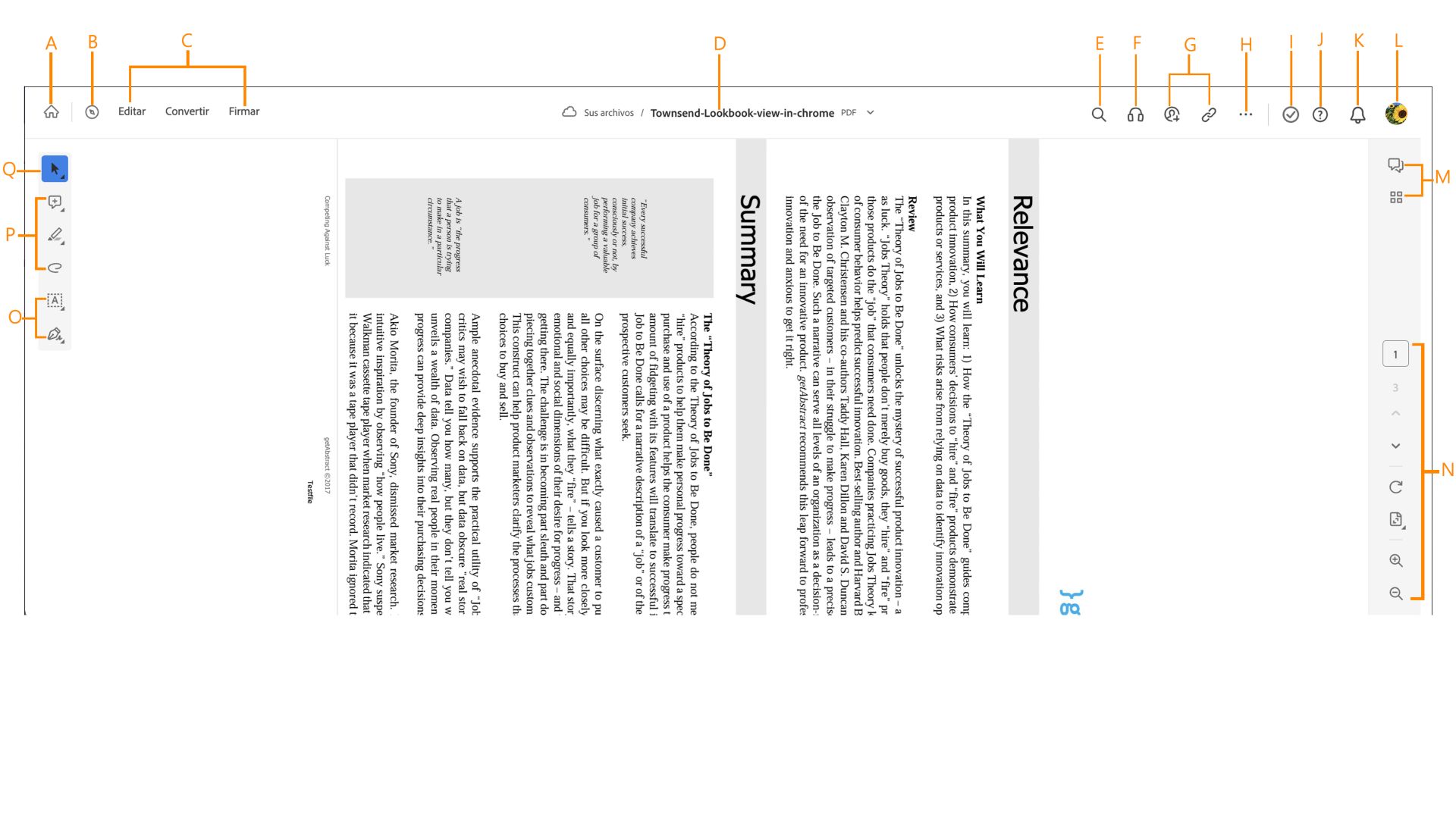 Experiencia moderna del visualizador de PDF